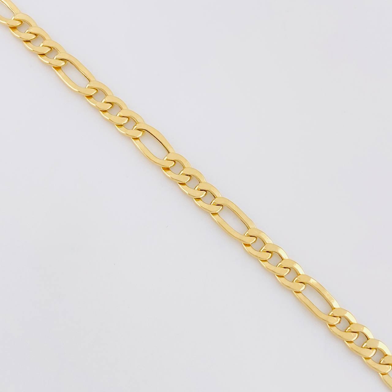 Figaro Chain 9.6g / 24 in / 4.1mm 18K Yellow Gold