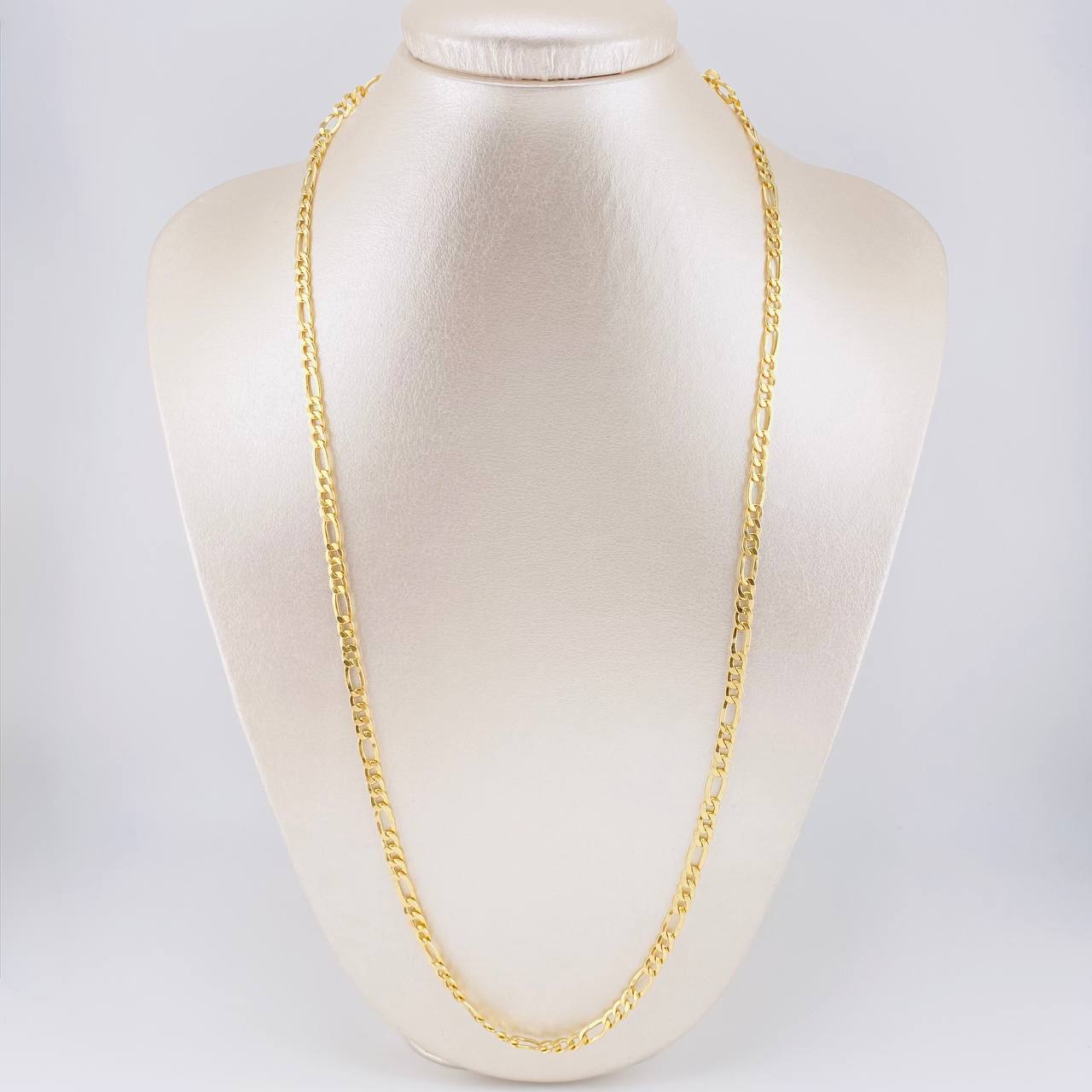 Figaro Chain 9.6g / 24 in / 4.1mm 18K Yellow Gold
