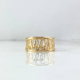 Rustic Ring 3.5gr / T8 3/4 / Yellow Gold