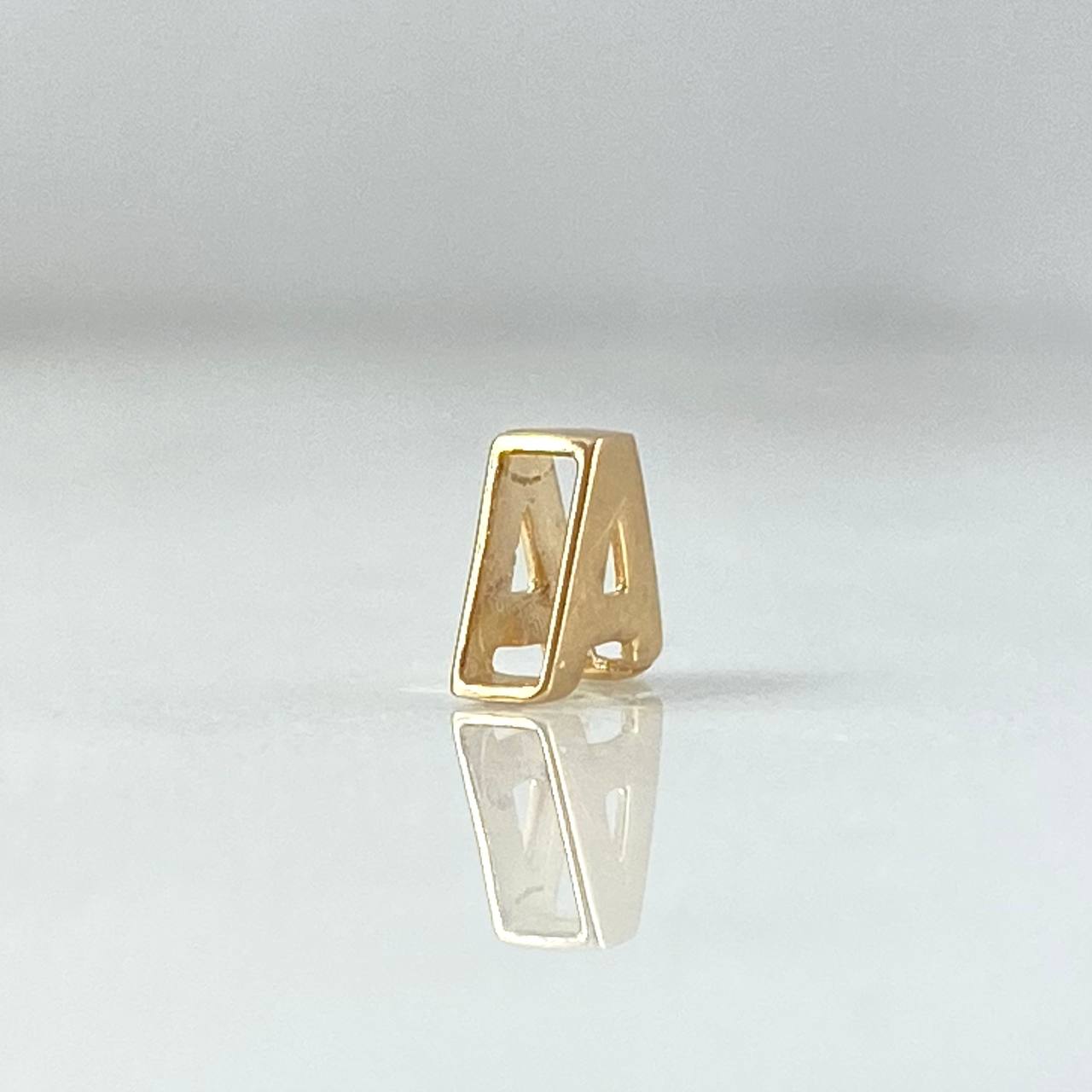 Herraje Letra A 0.3gr / 0.5cm / Oro 18K *