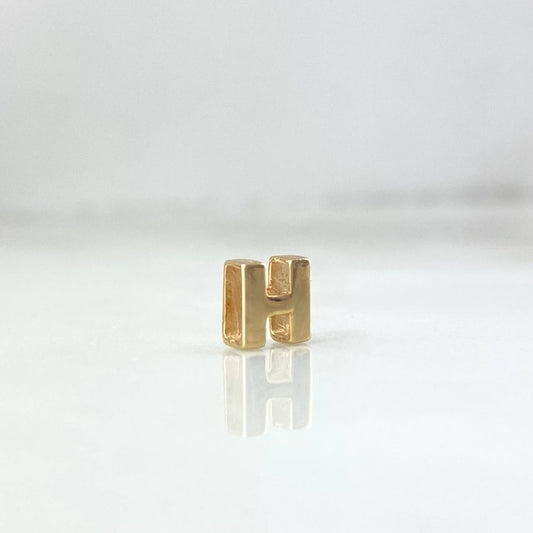 Charm Letter H 0.35gr / 0.3in / 18K Gold