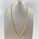 GC Chain 12.55gr / 60cm / 5mm Diamond Cut 18K Yellow Gold *