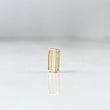 Charm Letter I 0.2gr / 6mm Drum 18K Yellow Gold *