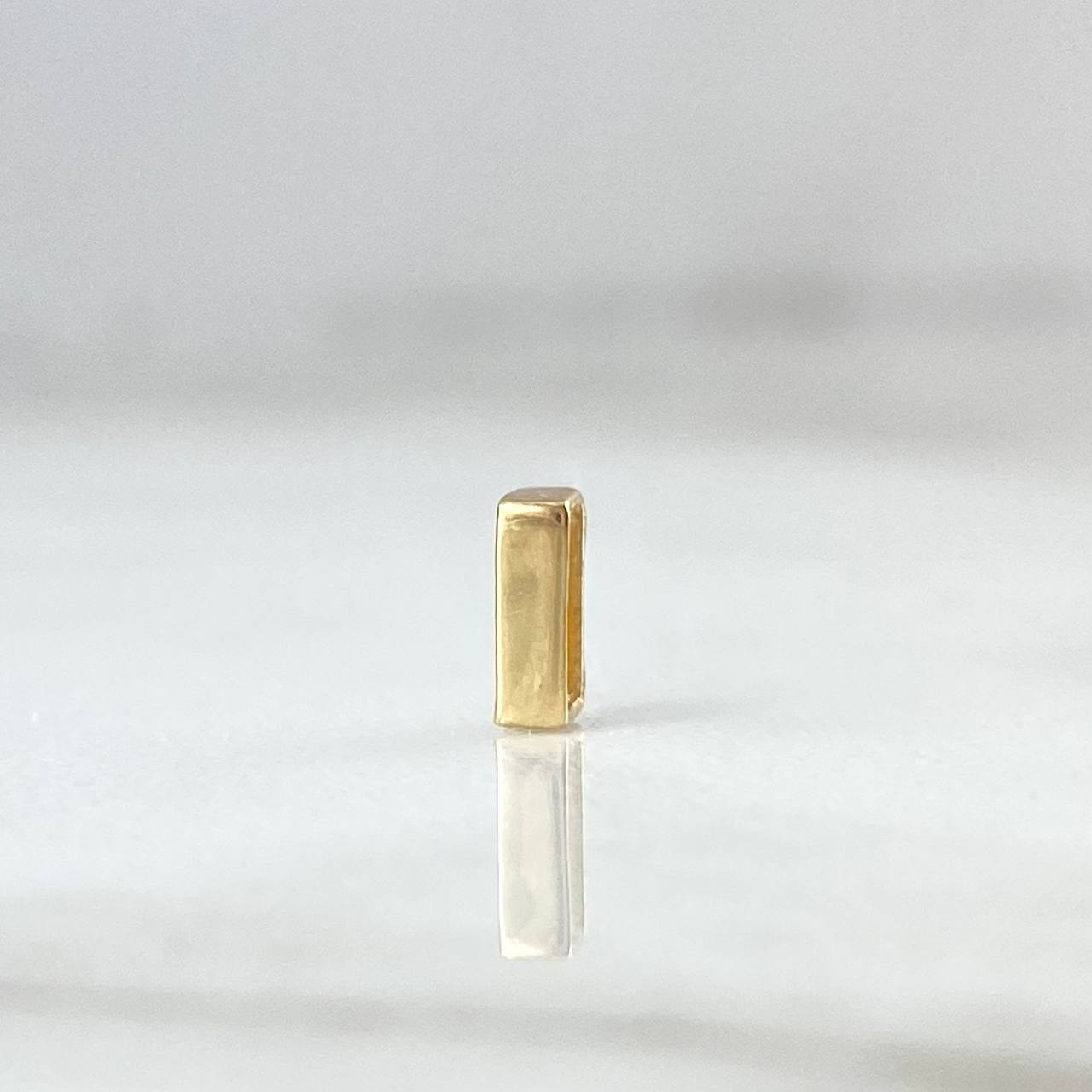 Charm Letter I 0.15gr / 0.2in / 18K Gold *