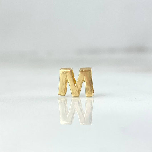 Charm Letter M 0.45gr / 18K Gold