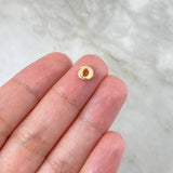 Charm Letter O 0.35g / 1/4 in Yellow Gold 18K