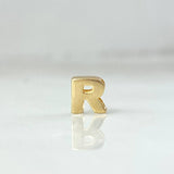 Charm Letter R 0.3gr / 18K Gold