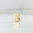 Herraje Letra S 0.3gr / 0.5cm / Oro 18K *
