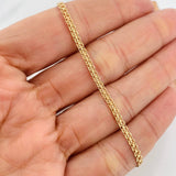 Bracelet China 2.7g / 7 3/4 in / 2.43mm Yellow Gold 18K