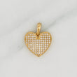 Pendant Heart 2.25g / 3/4 in Yellow Gold 18K