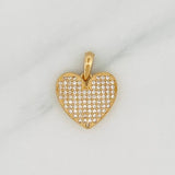 Pendant Heart 2.25g / 3/4 in Yellow Gold 18K