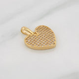Pendant Heart 2.25g / 3/4 in Yellow Gold 18K