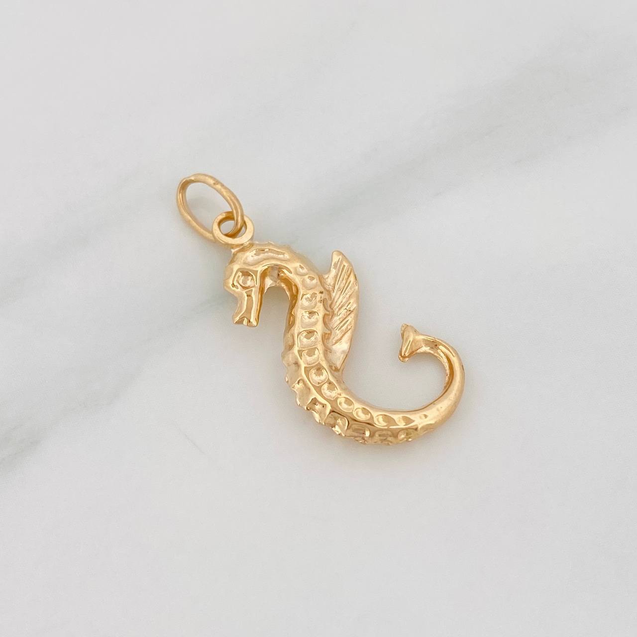 Pendant Seahorse 1.45g / 1 1/4 in Yellow Gold 18K