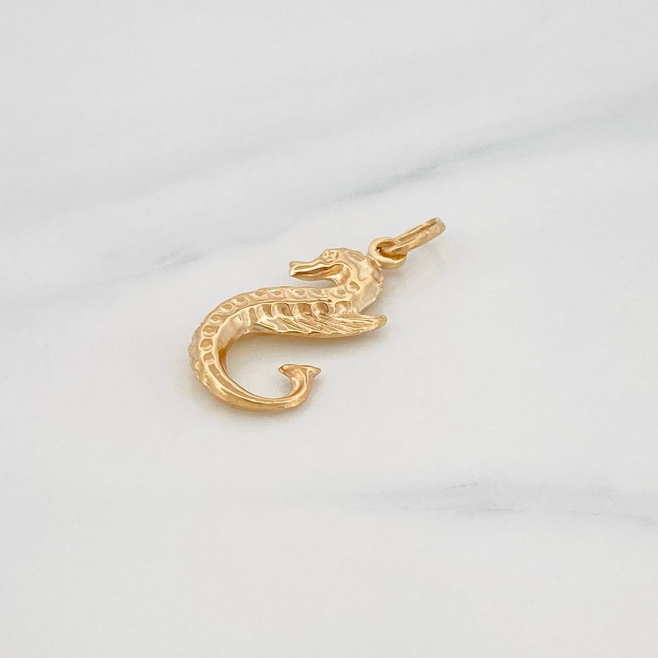 Pendant Seahorse 1.45g / 1 1/4 in Yellow Gold 18K