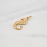 Pendant Seahorse 1.45g / 1 1/4 in Yellow Gold 18K