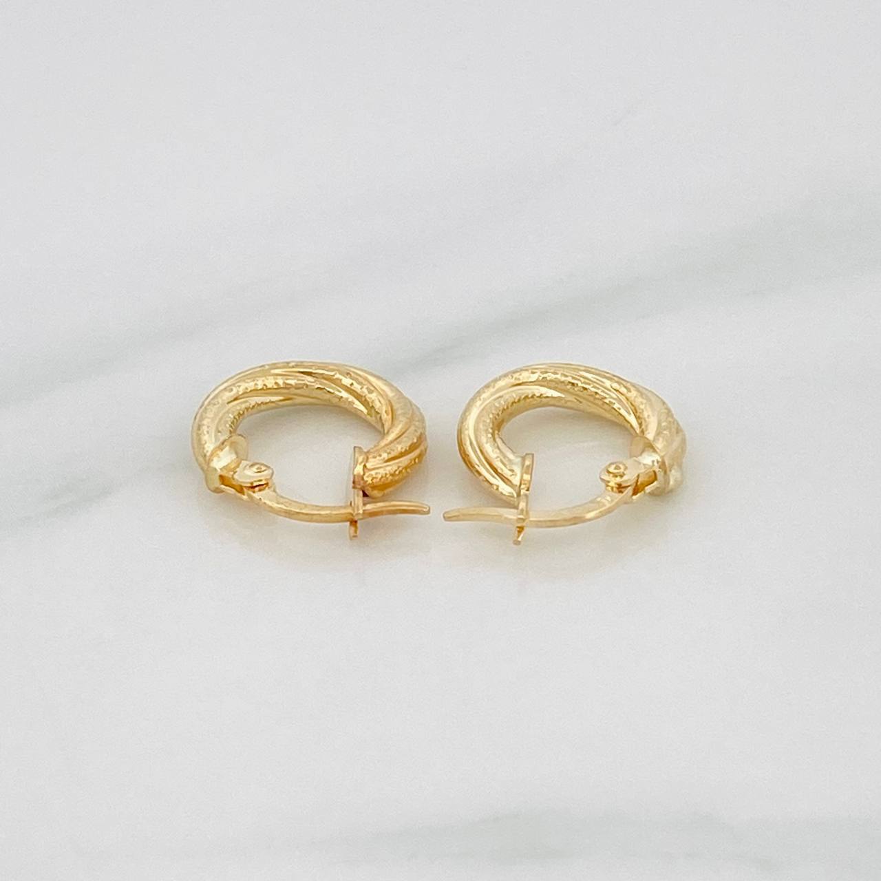 Candongas Lula 1.35g / 1/2 in Oro Amarillo 18K