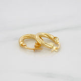 Candongas Lula 1.35g / 1/2 in Oro Amarillo 18K