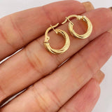 Candongas Lula 1.35g / 1/2 in Oro Amarillo 18K