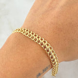 Pulso Sedusa 4.4gr / 18.5cm / +3 Oro 18K *