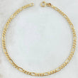 Figaro Bracelet 0.95gr / 19cm / +1 18K Gold *