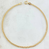 Cuban Links Bracelet 0.75gr / 19cm / +1 18K Gold *