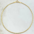 Flat Anchor Bracelet 0.85gr / 19cm / +3 18K Gold *