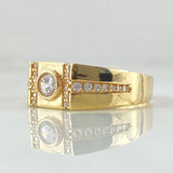 Sealed Scepter Ring 4.25gr / Size 9 1/2 / 18K Gold *