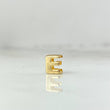 Herraje Letra E 0.4gr / 1/4 in / Oro Amarillo 18K