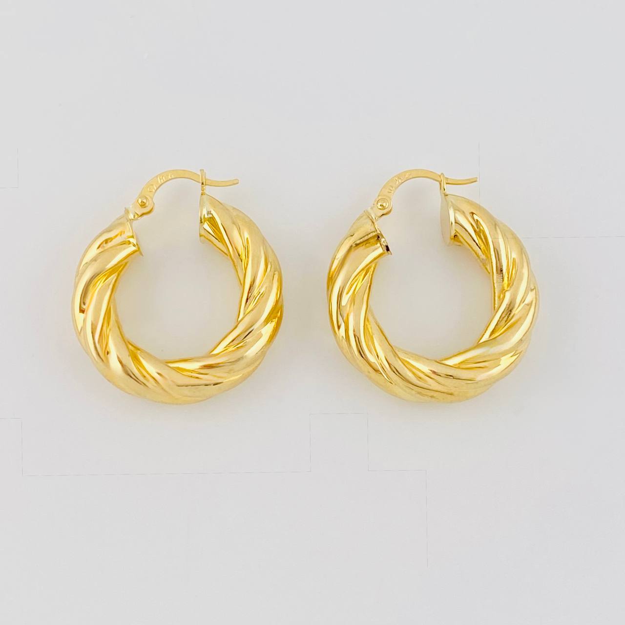 Candongas Melcocha 4.95g / 1 in Oro Amarillo 18K