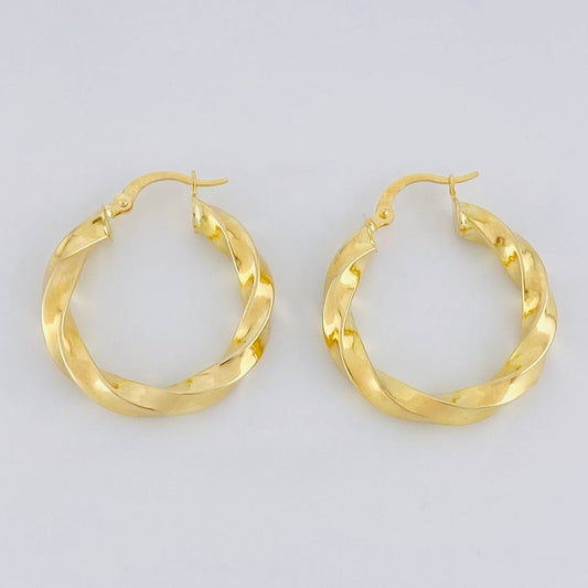 Candongas Amber 3.5g / 1 in Oro Amarillo 18K
