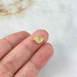 Charm Letter F 0.35gr / 0.6in / 18K Gold