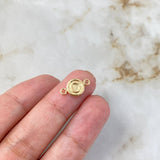 Charm Letter C 0.4gr / 0.6in / 18K Gold