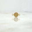 Charm Letter N 0.35gr / 1.4cm / Circular Yellow Gold ©