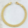 Bismark Bracelet 7.95gr / 7 1/2 in / 6.3mm Yellow Gold +1 18K !