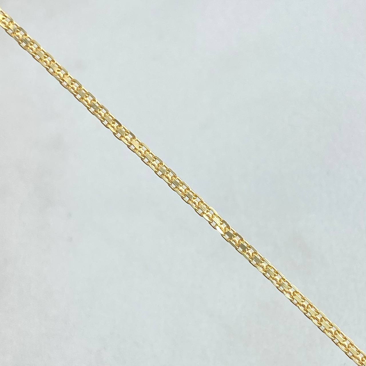 Bracelet 1.1gr / 18cm / 1.3mm Yellow Gold +1 18K ©