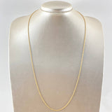 Cadena Singapur 2.65gr / 60cm / 1.5mm Oro Amarillo +3 18K