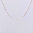Cadena Plana 1.5gr / 17 3/4 in / 1.3mm Oro Amarillo +3 18K ©