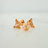 Topos Mariposa 0.75gr / 5.81mm Oro Rosa 18K %