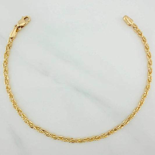 Pulso Morse 2.3g / 7 in / 2.1mm Oro Amarillo 18K