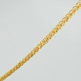 Cadena Franco 1.9gr / 19 3/4 in / 1.31mm Oro Amarillo +3 18K $