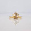 Royal Crown Ring 1.9 g / T6 1/4 Yellow Gold 18K
