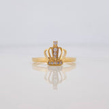 Royal Crown Ring 1.9 g / T6 1/4 Yellow Gold 18K