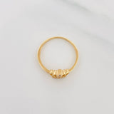 Royal Crown Ring 1.9 g / T6 1/4 Yellow Gold 18K