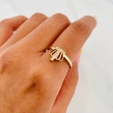 Royal Crown Ring 1.9 g / T6 1/4 Yellow Gold 18K