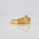Anillo Corona 15S 2.85 g / T7 Oro Amarillo 18K