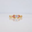Anillo Solitario Corazones 2.25 g / T6 Oro Amarillo 18K