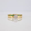 Solitaire Ring Churumbela 2.45 g / T6 Yellow Gold 18K