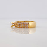 Solitaire Ring Churumbela 3.15 g / T6 3/4 Yellow Gold 18K