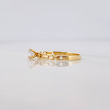 Solitaire Link Ring 1.45 g / T7 Yellow Gold 18K