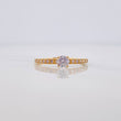 Anillo Solitario Churumbela 1.4 g / T7 1/4 Oro Amarillo 18K